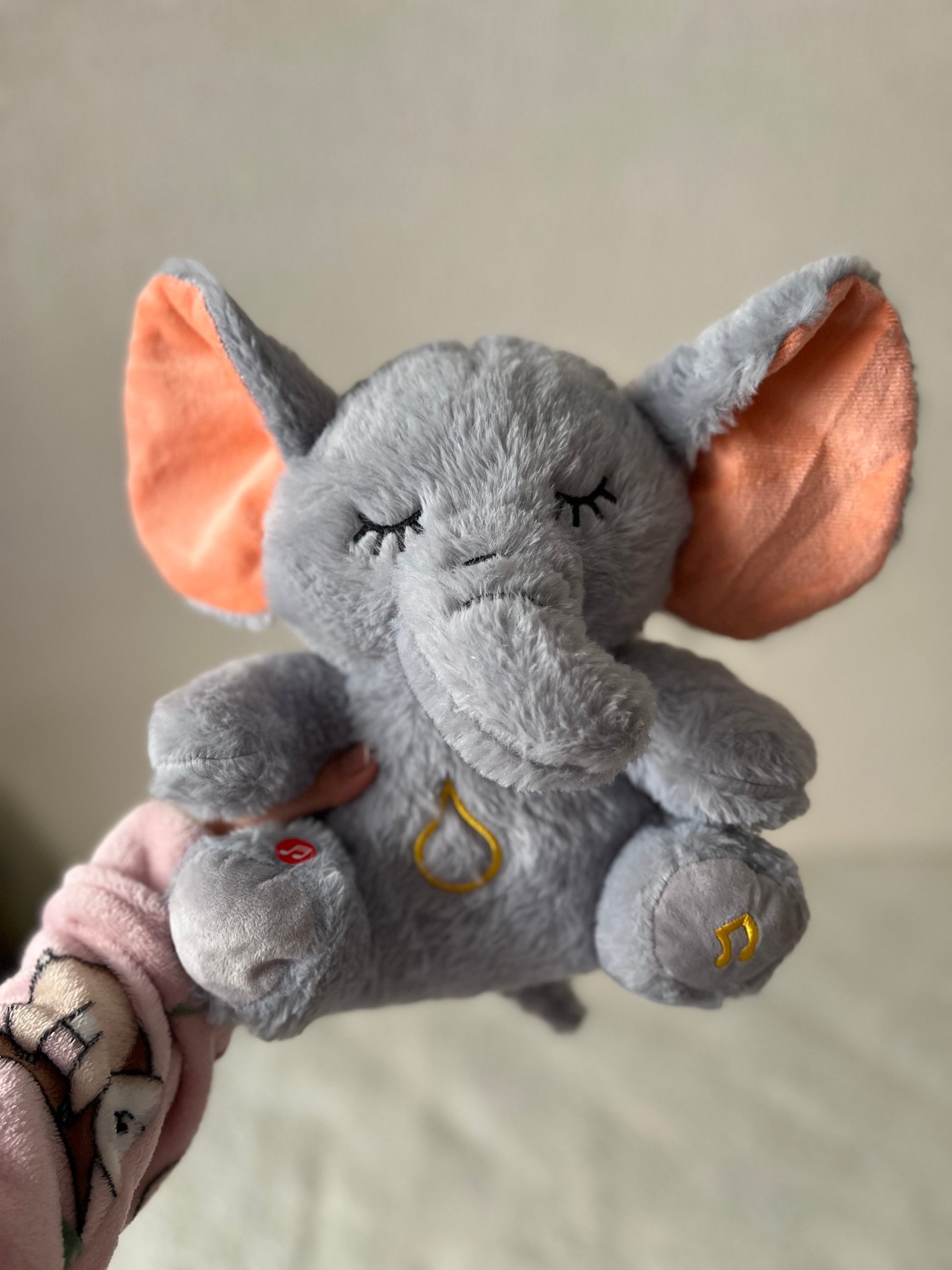 Peluche Éléphant Respirant – Peluchou