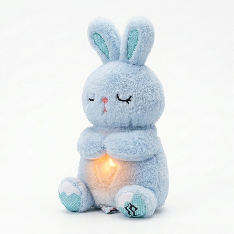 CALMIBUNNY® - Lapin Peluche Respirant - PELUCHOU