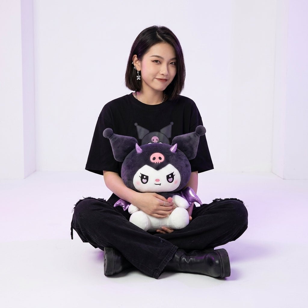 Demon Kuromi Peluche 20 cm & 30 cm - PELUCHOU - PELUCHOU