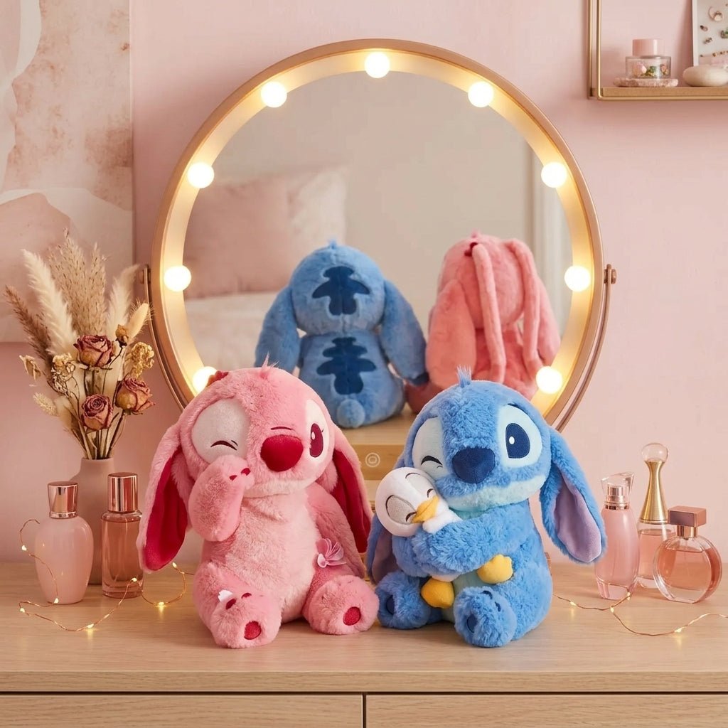 Pack Duo Stitch Peluchou – Lilou Pink Édition Limitée + Stitch Day 2024 | Cadeau Parfait - PELUCHOU