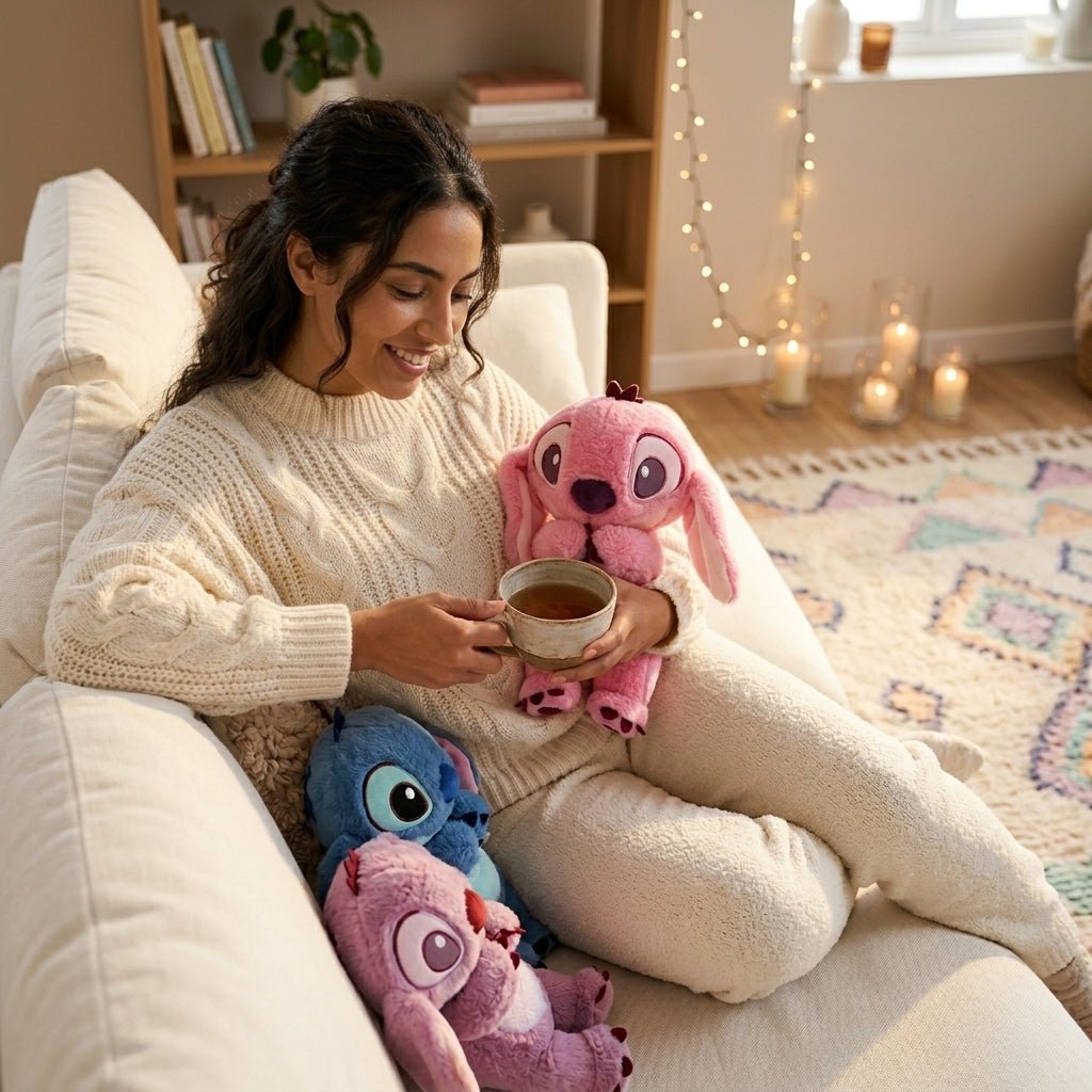 Pack Trio Stitch Respirant – 3 Peluches Veilleuses Apaisantes | Peluchou - PELUCHOU