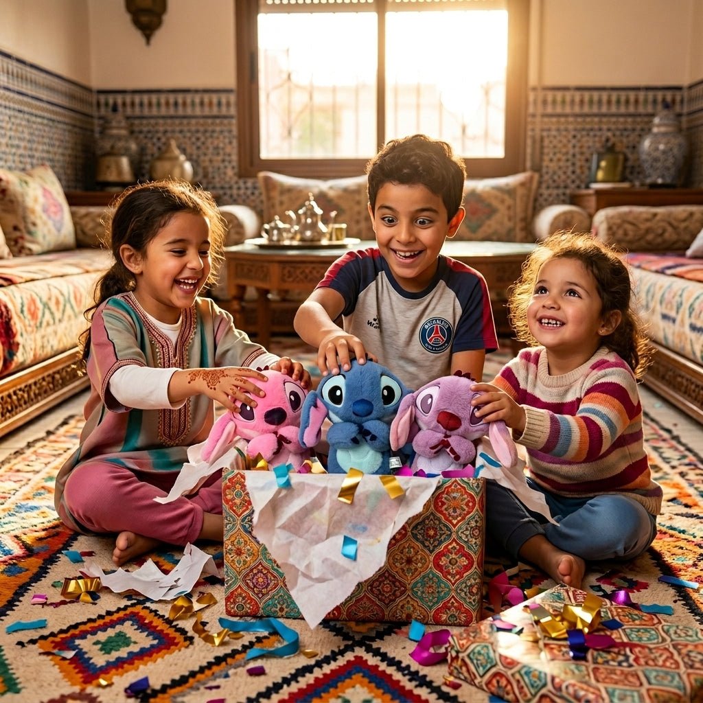 Pack Trio Stitch Respirant – 3 Peluches Veilleuses Apaisantes | Peluchou - PELUCHOU
