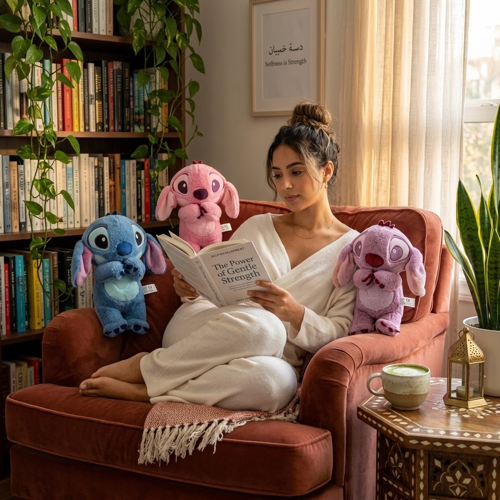Pack Trio Stitch Respirant – 3 Peluches Veilleuses Apaisantes | Peluchou - PELUCHOU