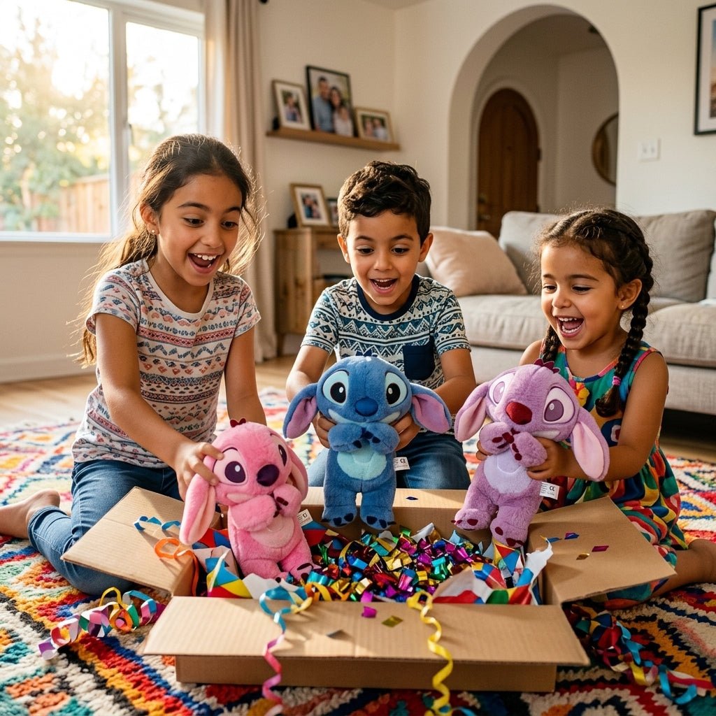 Pack Trio Stitch Respirant – 3 Peluches Veilleuses Apaisantes | Peluchou - PELUCHOU