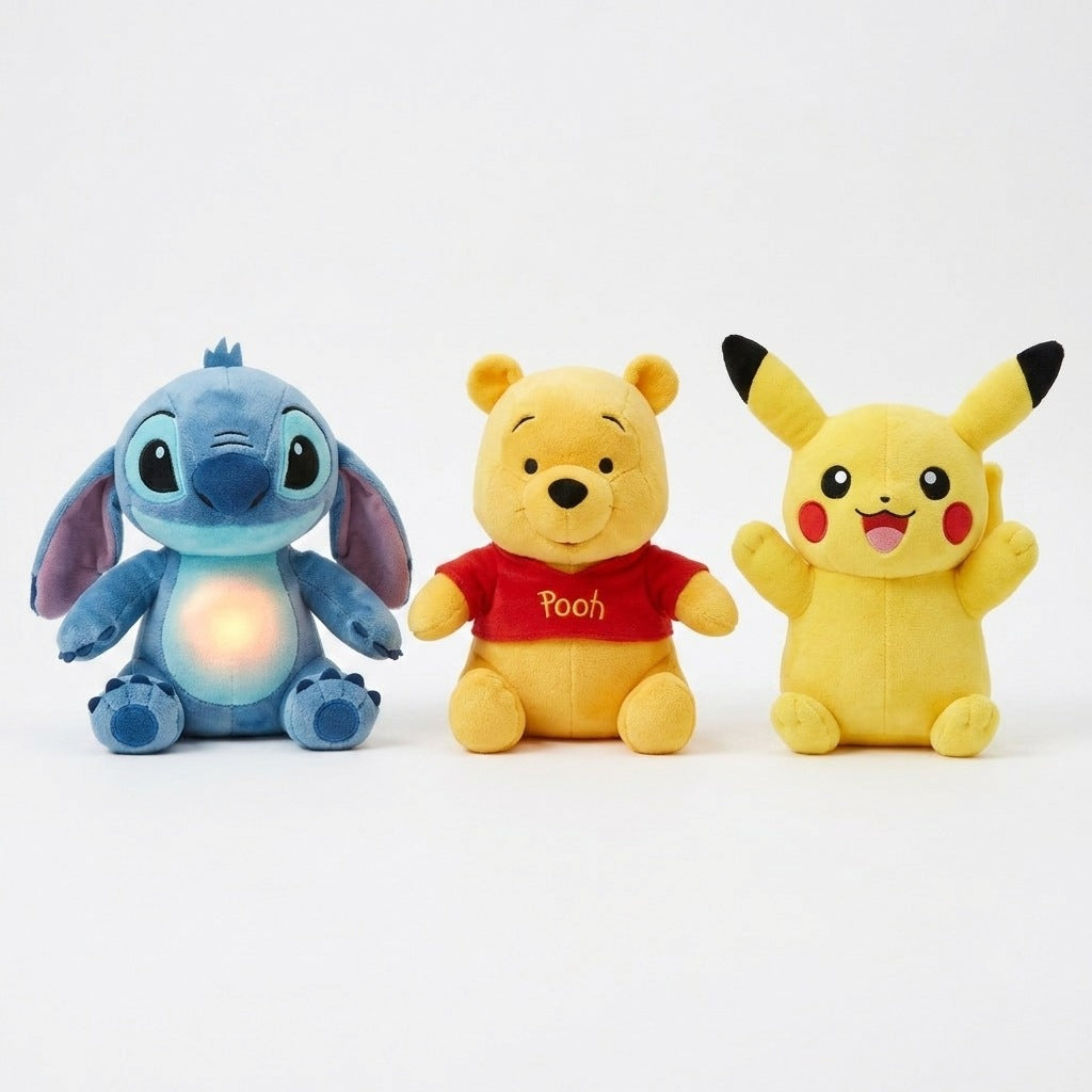 Pack Trio Stitch Respirant Bleu x Disney – Peluchou
