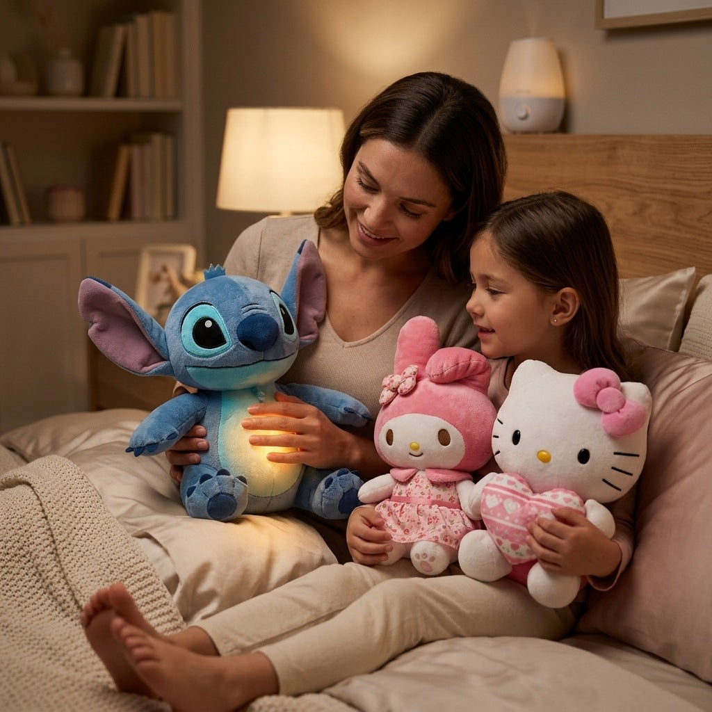 Pack Trio Stitch Respirant Bleu x Sanrio – Peluchou
