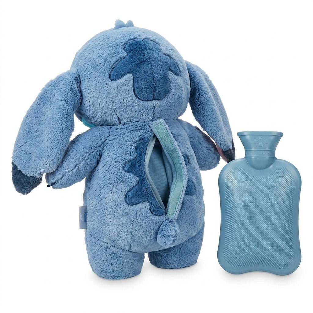 Peluche avec Bouilotte Angel ou Stitch - PELUCHOU