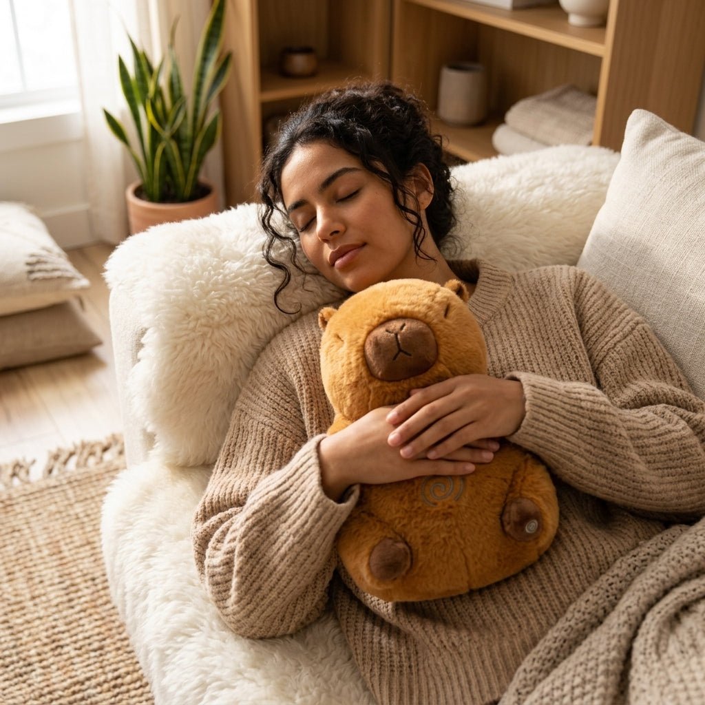 Peluche Capibara Qui Respire - Enfant & Adules - PELUCHOU