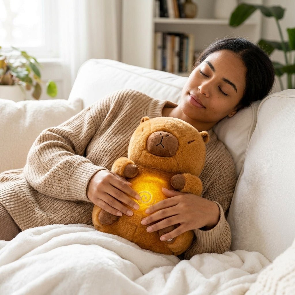 Peluche Capibara Qui Respire - Enfant & Adules - PELUCHOU