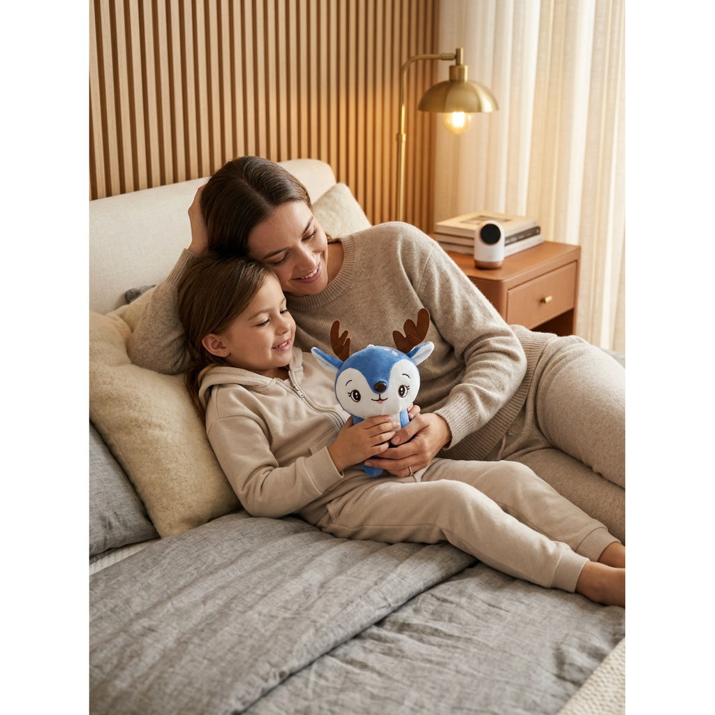 Peluche Cerf Bleu 20cm – Peluchou