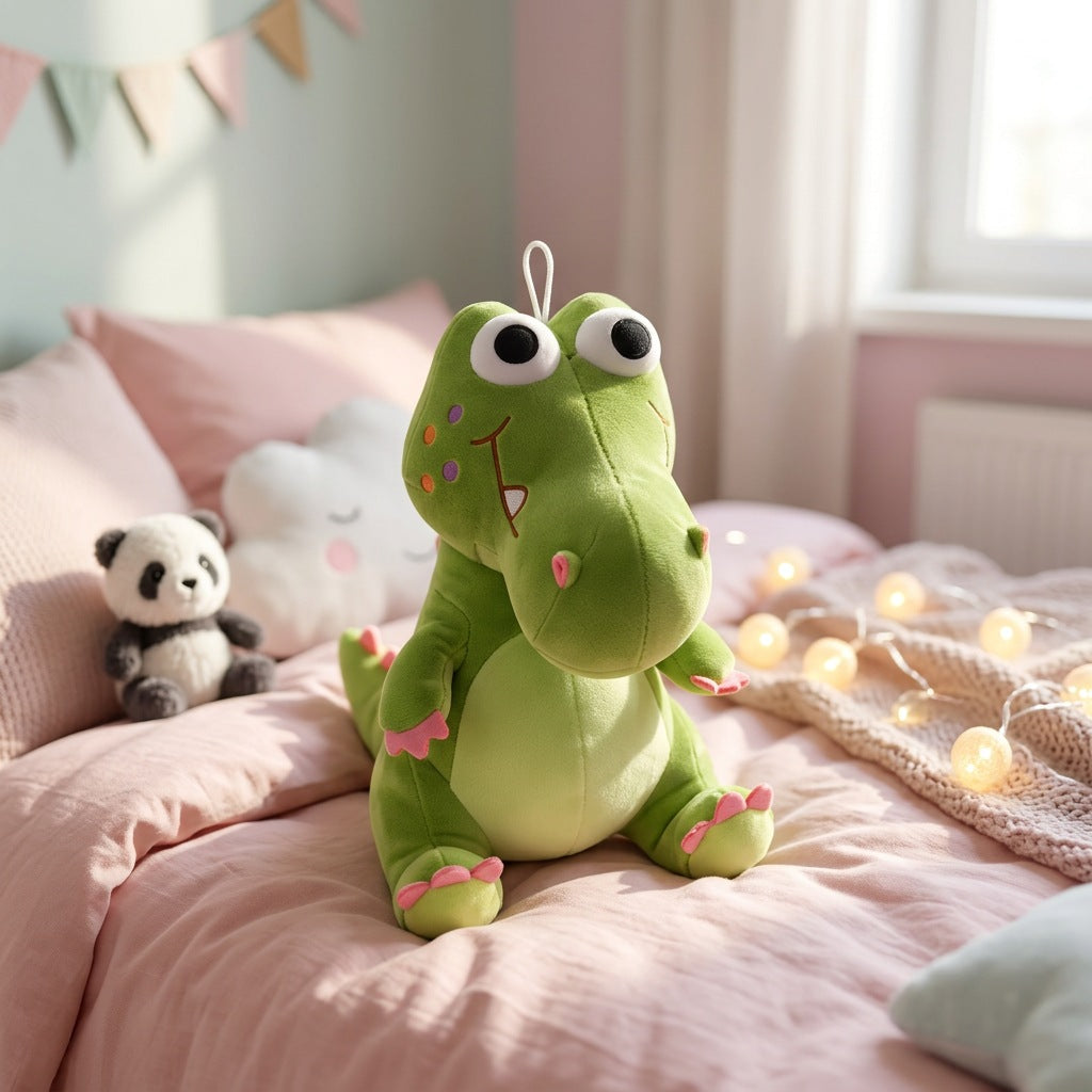 Peluche Dragon Vert 35cm – Peluchou