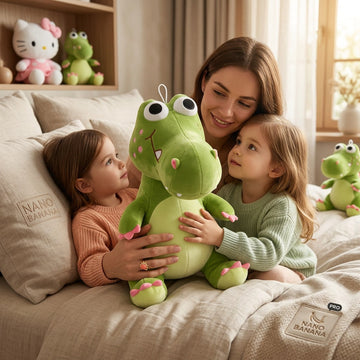Peluche Dragon Vert 35cm – Peluchou
