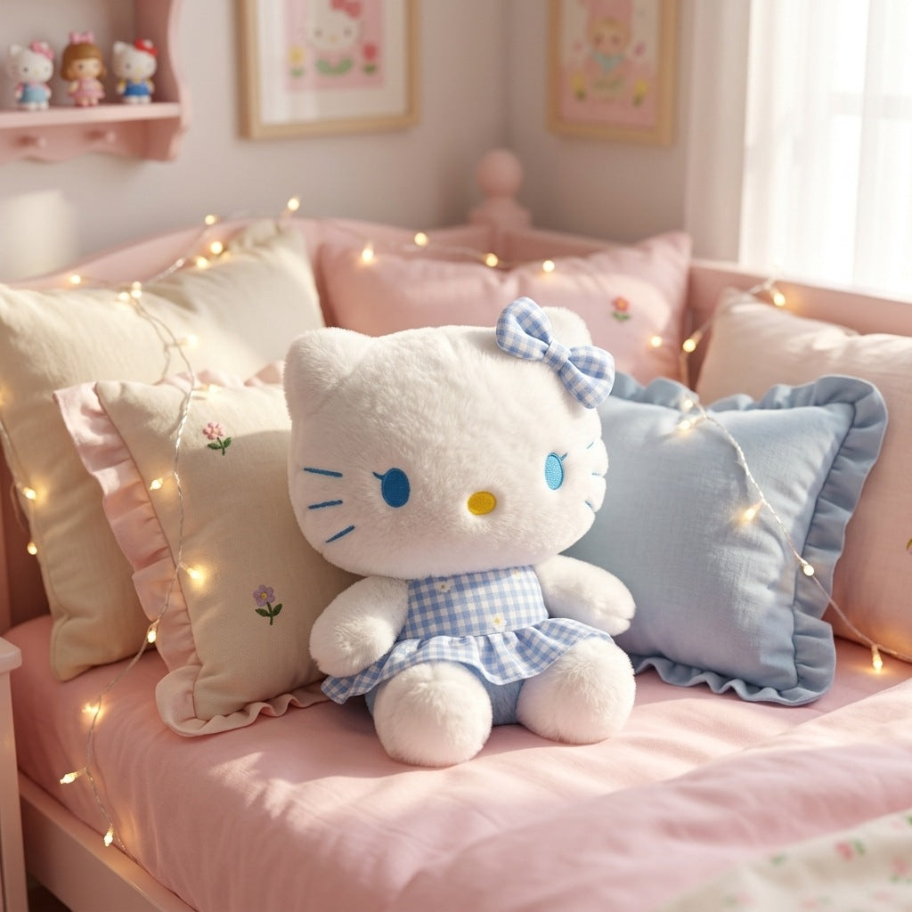 Peluche Hello Kitty Vichy 35cm – Peluchou
