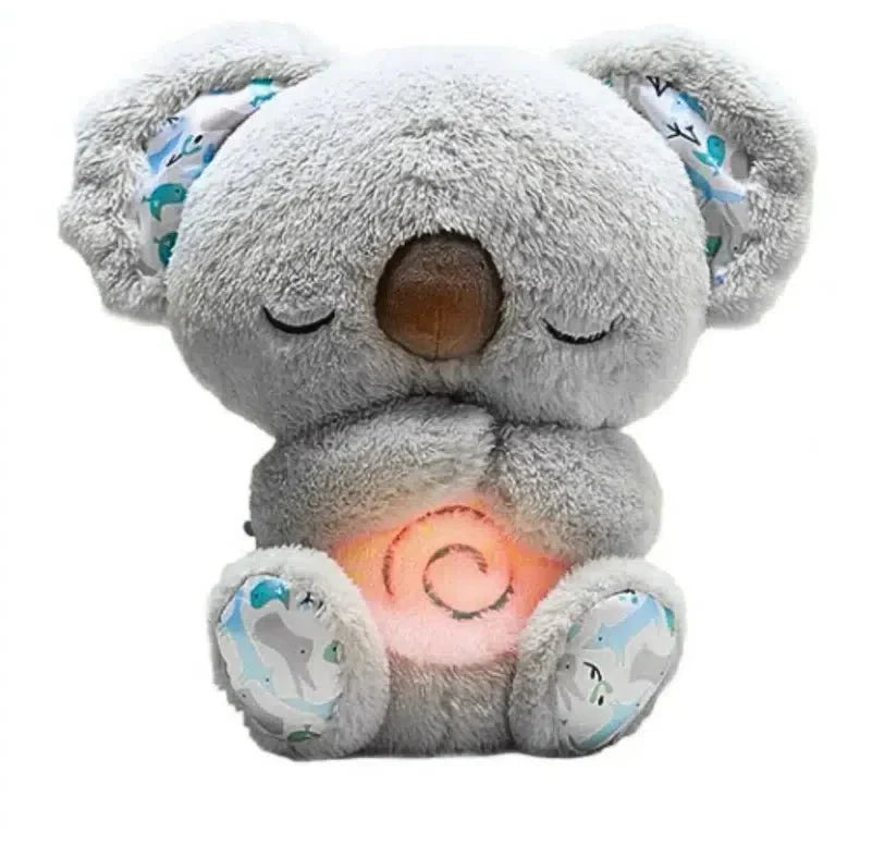 Peluche koala qui respire avec berceuse apaisante - PELUCHOU
