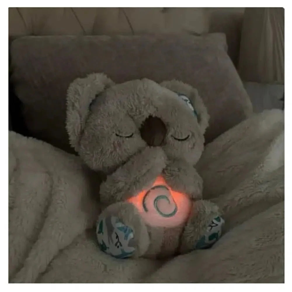 Peluche koala qui respire avec berceuse apaisante - PELUCHOU