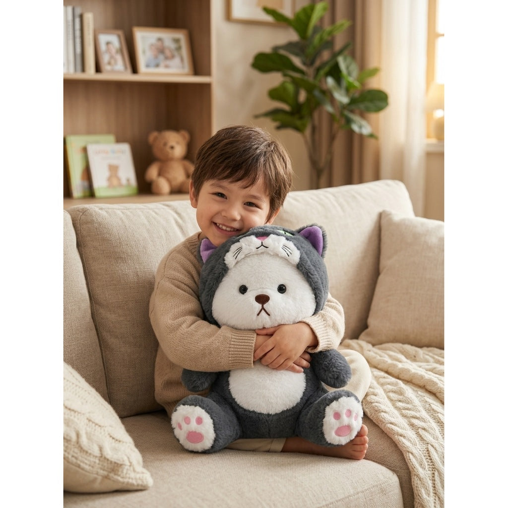 Peluche Ours Chat 35cm – Peluchou