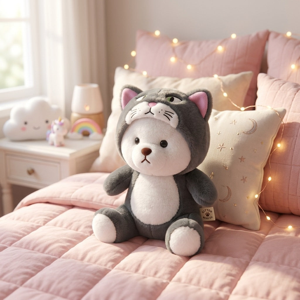 Peluche Ours Chat 35cm – Peluchou