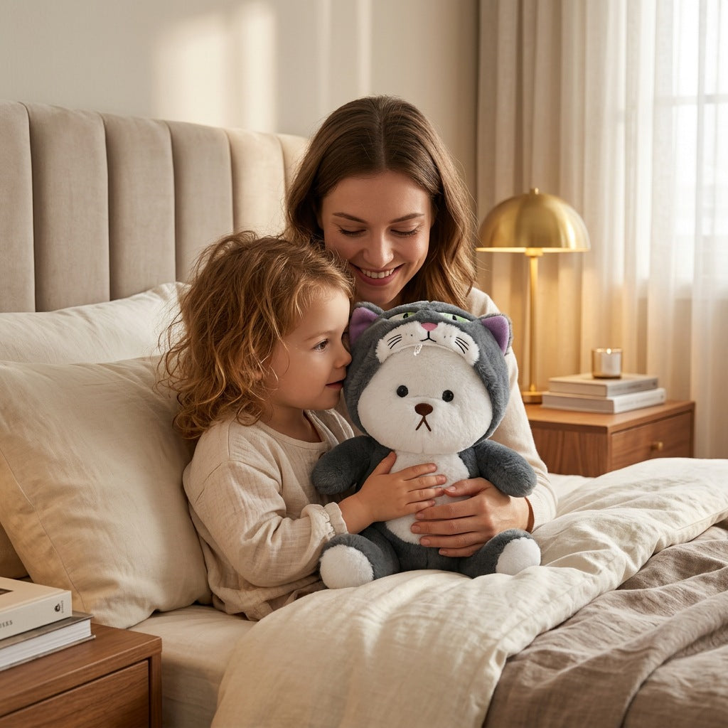 Peluche Ours Chat 35cm – Peluchou