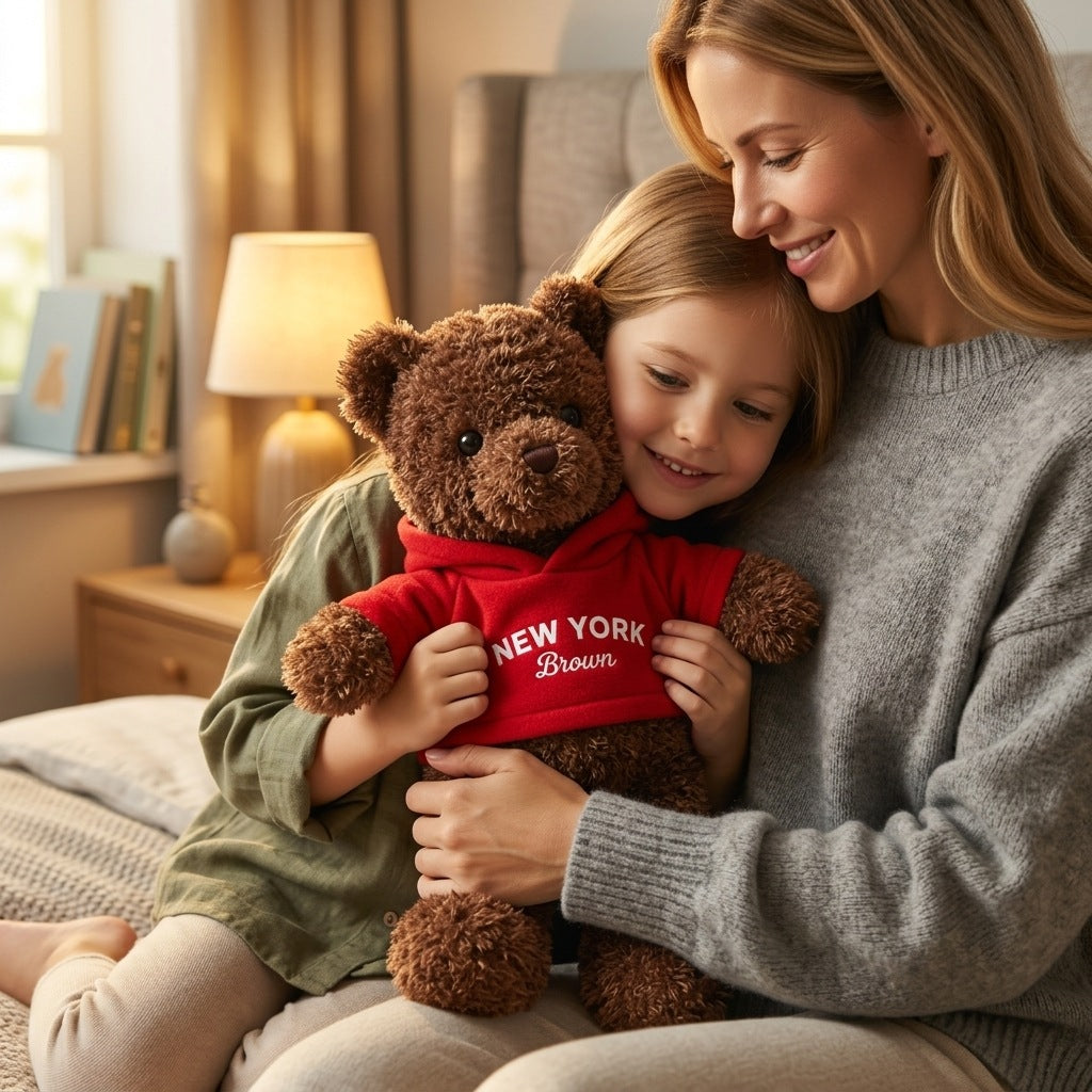 Peluche Ours New York 35cm – Peluchou