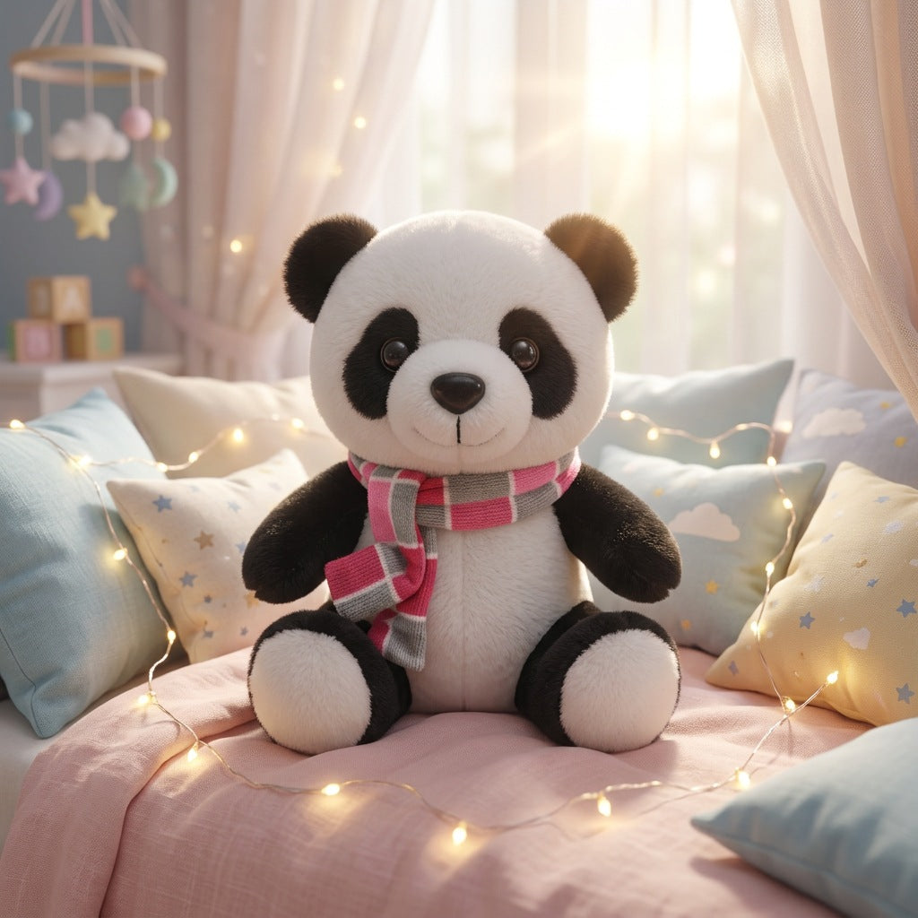 Peluche Panda Écharpe 20cm – Peluchou