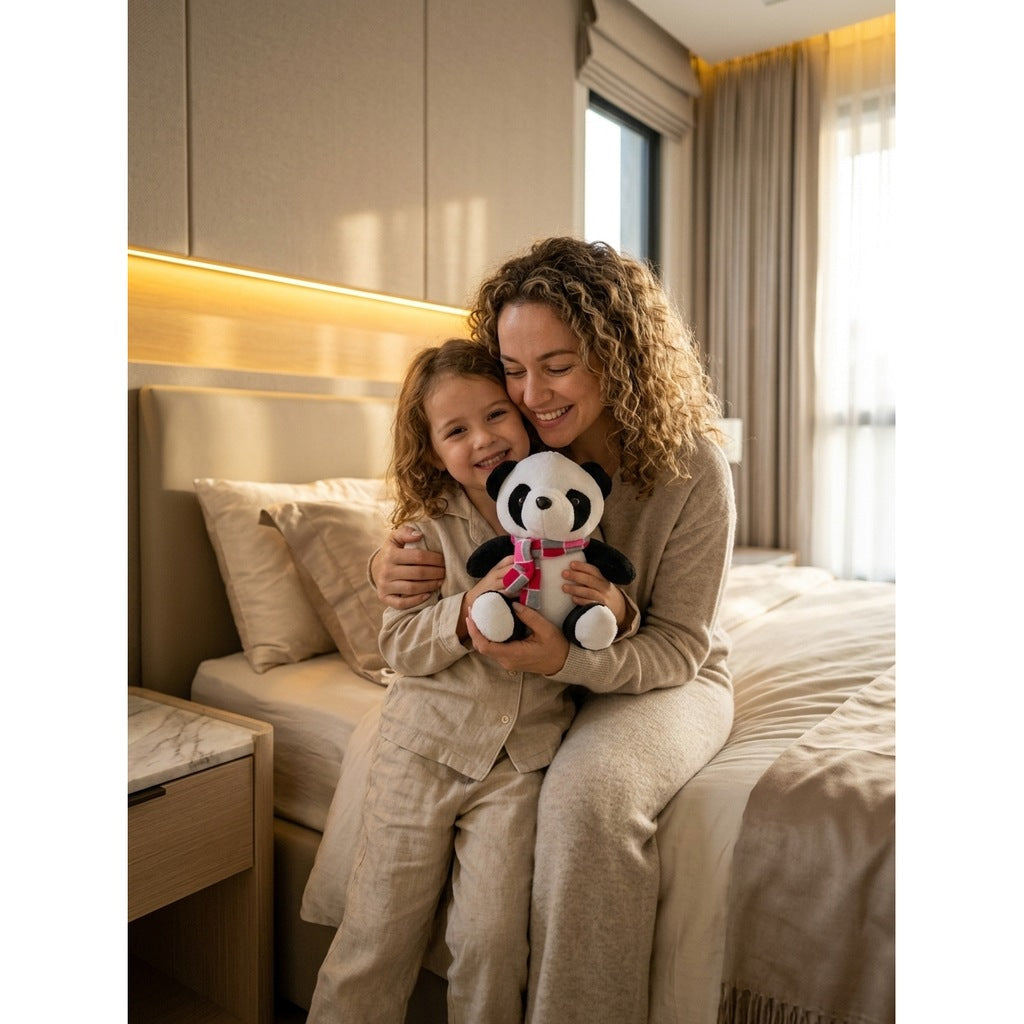 Peluche Panda Écharpe 20cm – Peluchou