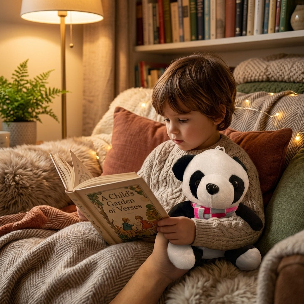 Peluche Panda Écharpe 20cm – Peluchou