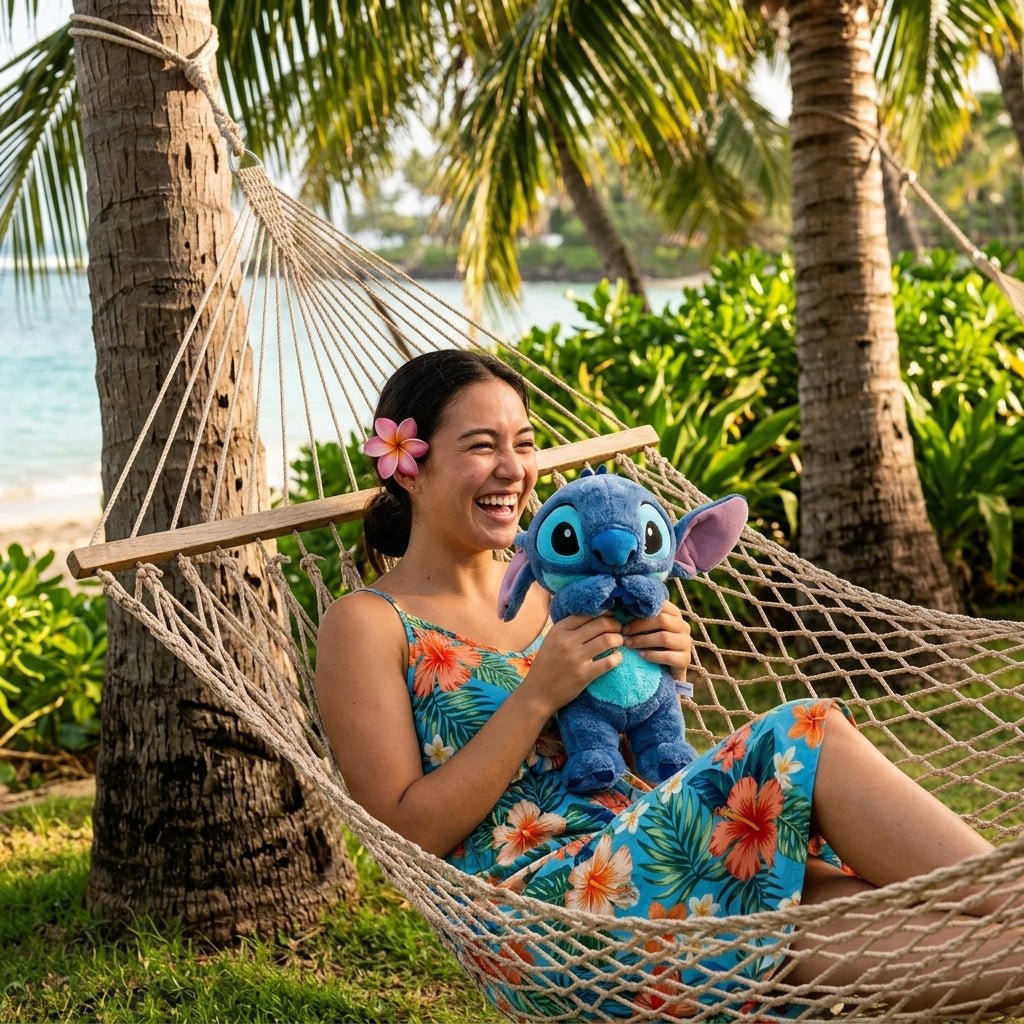 Peluche Stitch 33 cm – Modèle Original Debout | Disney Lilo & Stitch - PELUCHOU