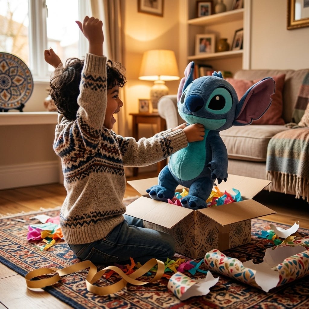 Peluche Stitch 33 cm – Modèle Original Debout | Disney Lilo & Stitch - PELUCHOU