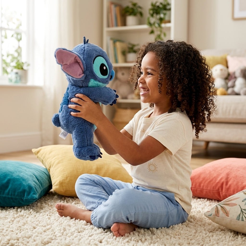 Peluche Stitch 33 cm – Modèle Original Debout | Disney Lilo & Stitch - PELUCHOU