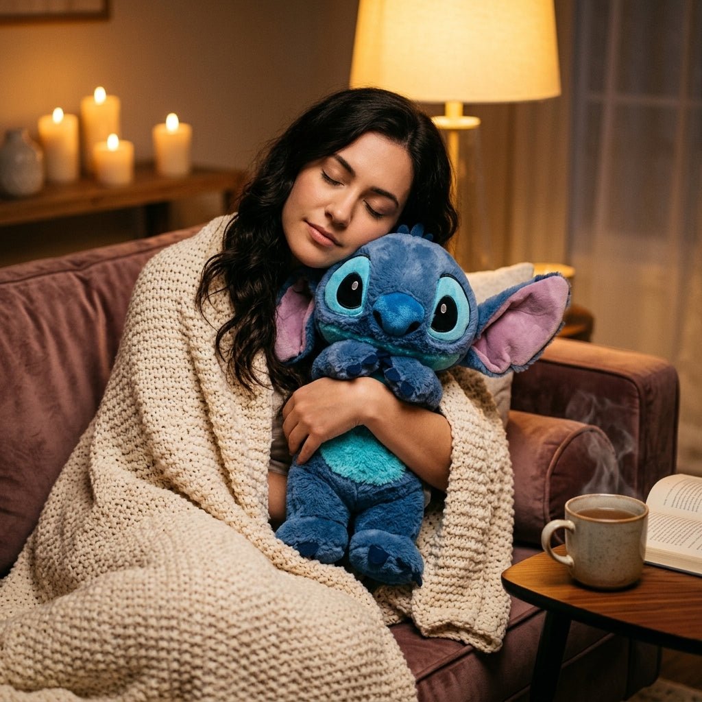 Peluche Stitch 33 cm – Modèle Original Debout | Disney Lilo & Stitch - PELUCHOU