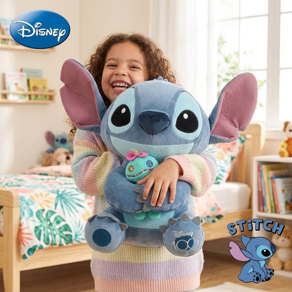 Peluche Stitch avec Scrump – 35 cm ou 45 cm | Ultra Douce Peluchou - PELUCHOU