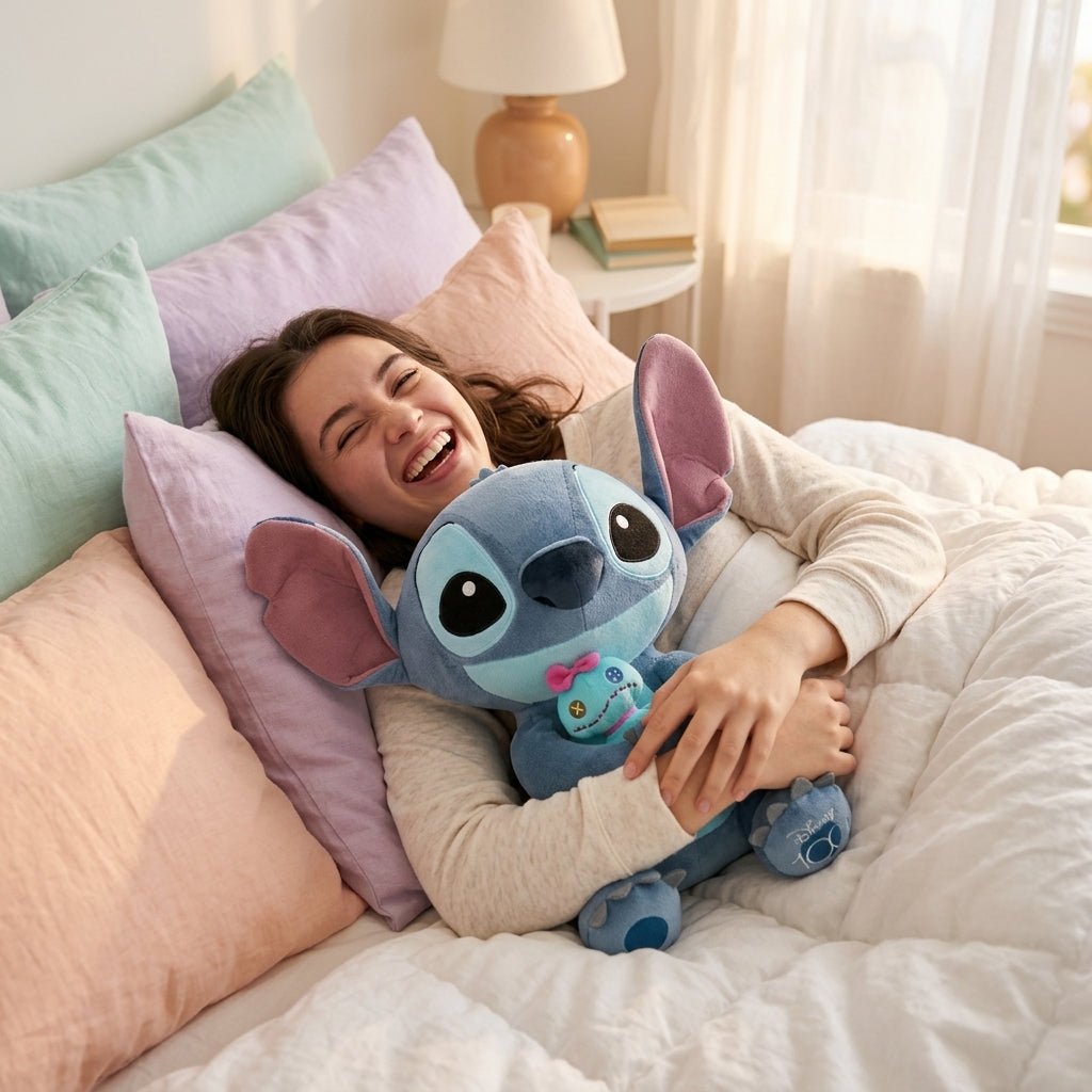 Peluche Stitch avec Scrump – 35 cm ou 45 cm | Ultra Douce Peluchou - PELUCHOU