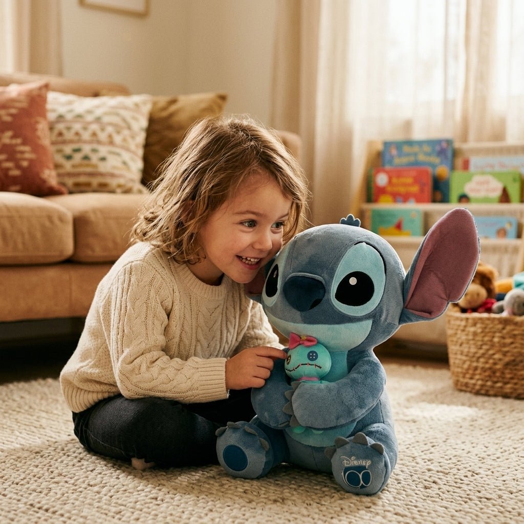 Peluche Stitch avec Scrump – 35 cm ou 45 cm | Ultra Douce Peluchou - PELUCHOU
