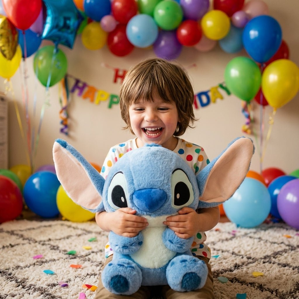 Peluche Stitch Bleu Ultra Douce – 32 cm ou 40 cm | Idée Cadeau Maroc - PELUCHOU