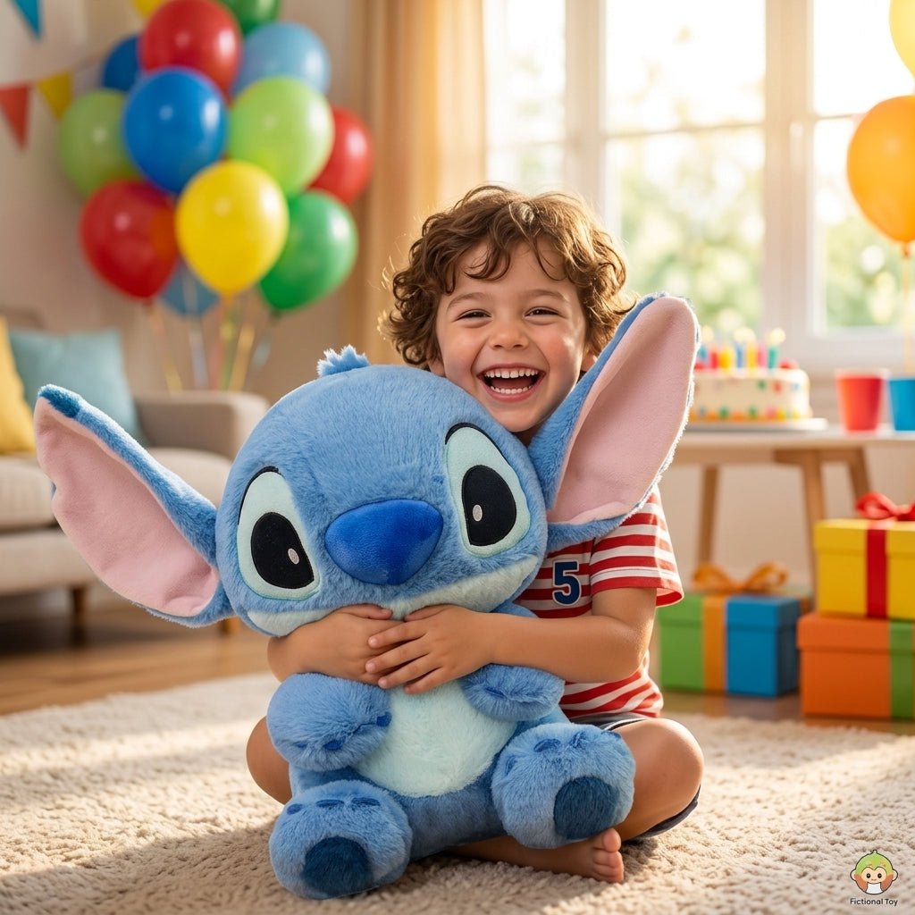 Peluche Stitch Bleu Ultra Douce – 32 cm ou 40 cm | Idée Cadeau Maroc - PELUCHOU