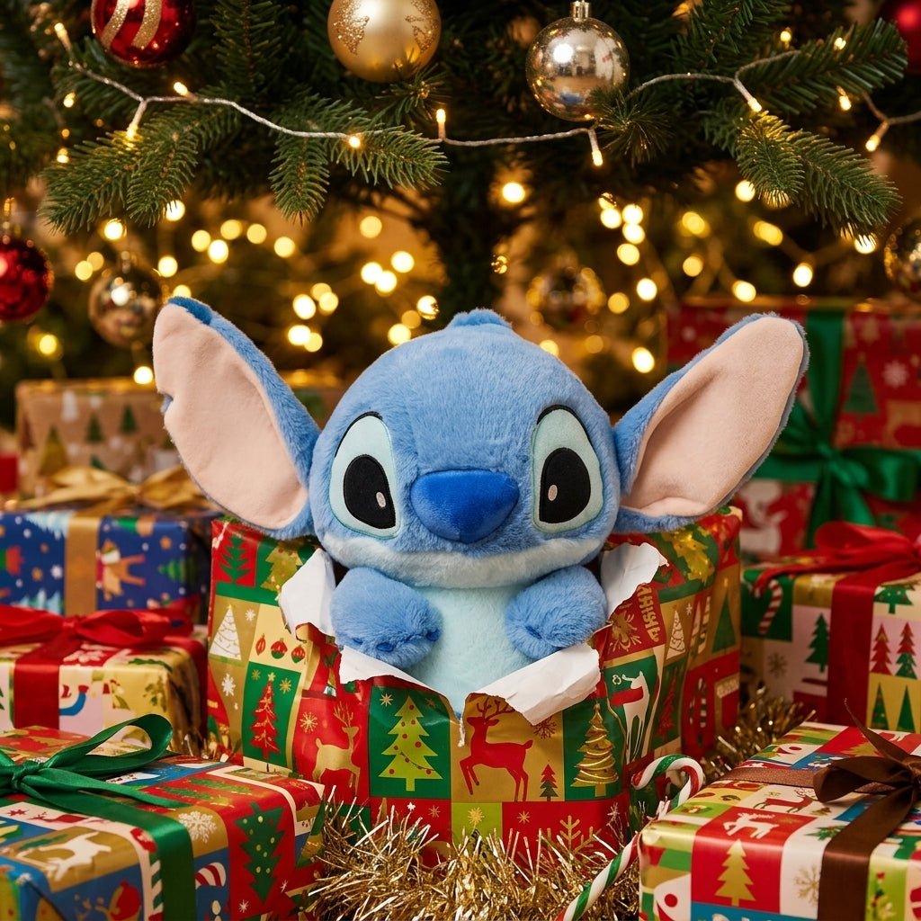 Peluche Stitch Bleu Ultra Douce – 32 cm ou 40 cm | Idée Cadeau Maroc - PELUCHOU