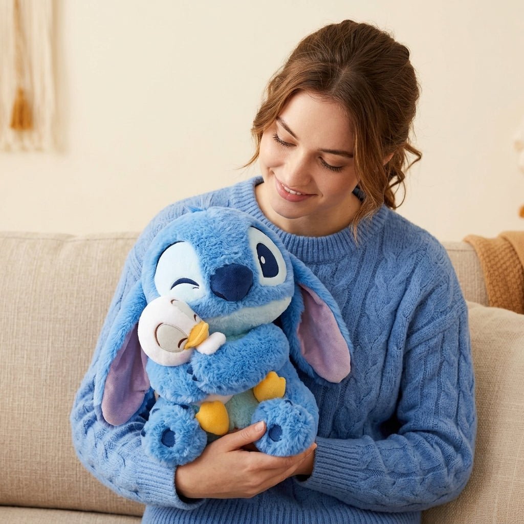 Stitch Avec Canard Plush Peluchou - PELUCHOU