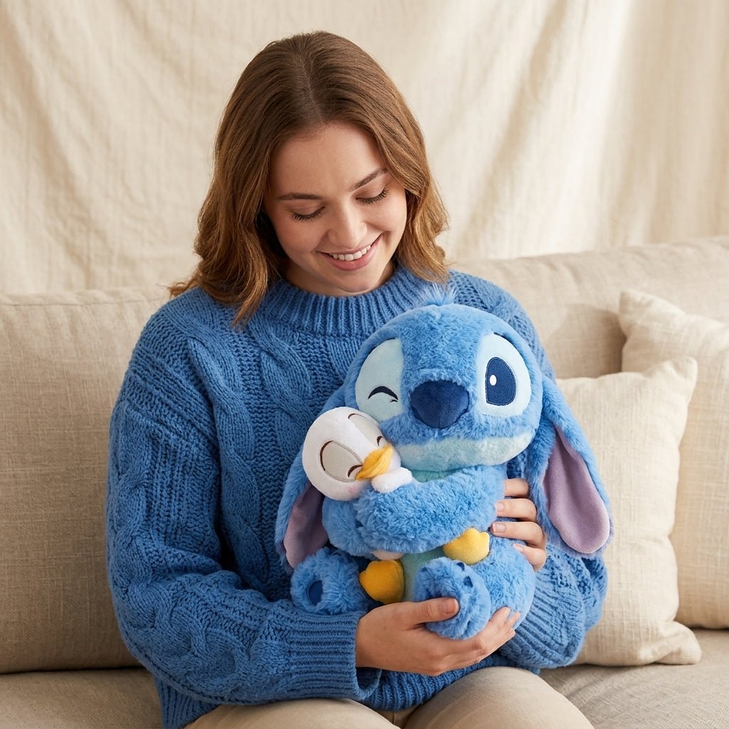Stitch Avec Canard Plush Peluchou - PELUCHOU