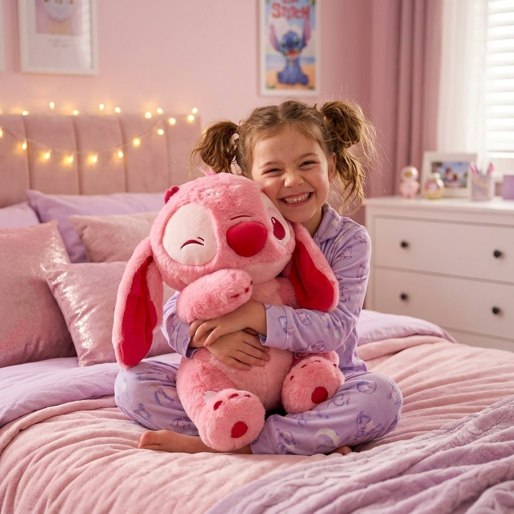 Stitch Lilou Pink – Peluche Brillante Édition Limitée 45cm - PELUCHOU