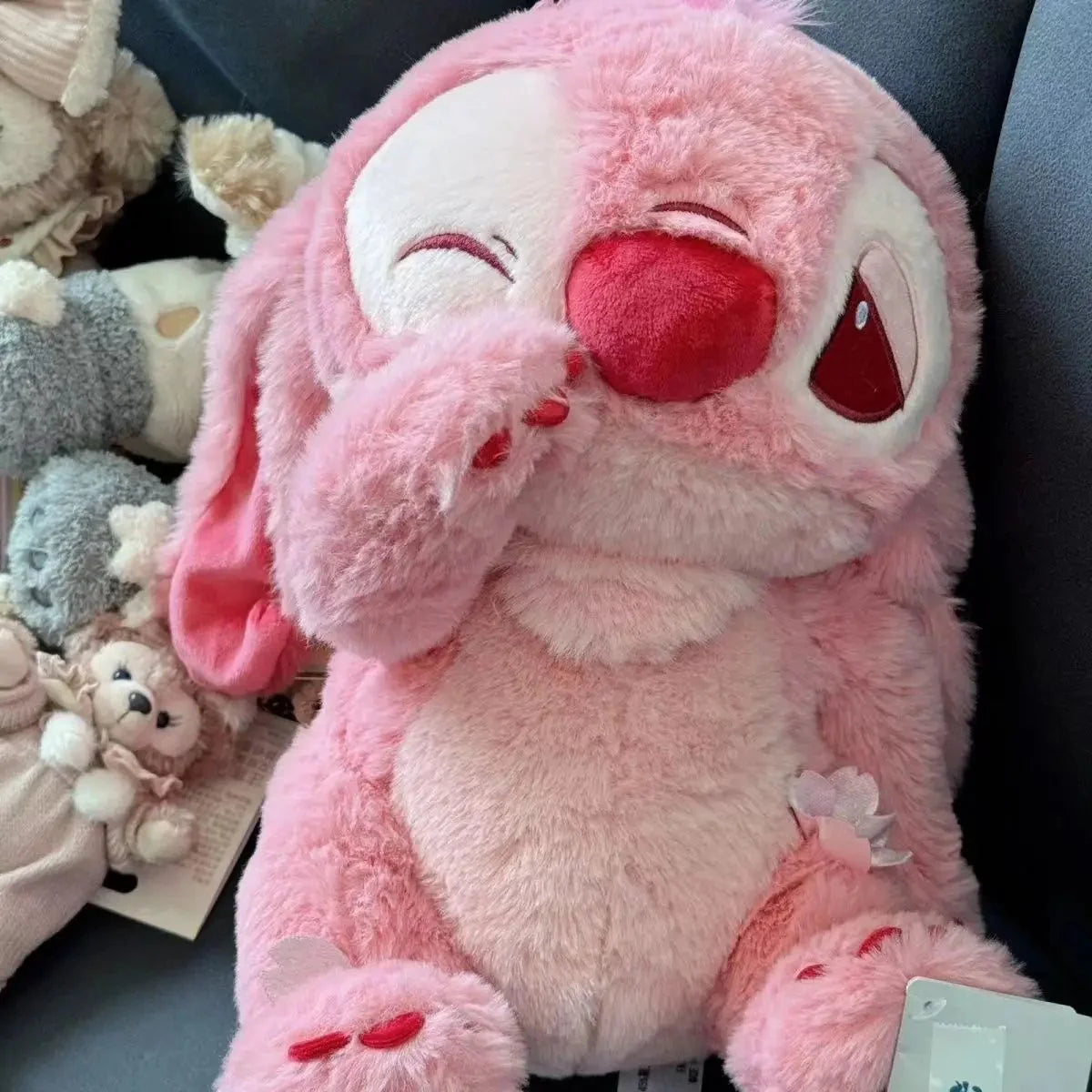 Stitch Lilou Pink – Peluche Brillante Édition Limitée 45cm - PELUCHOU