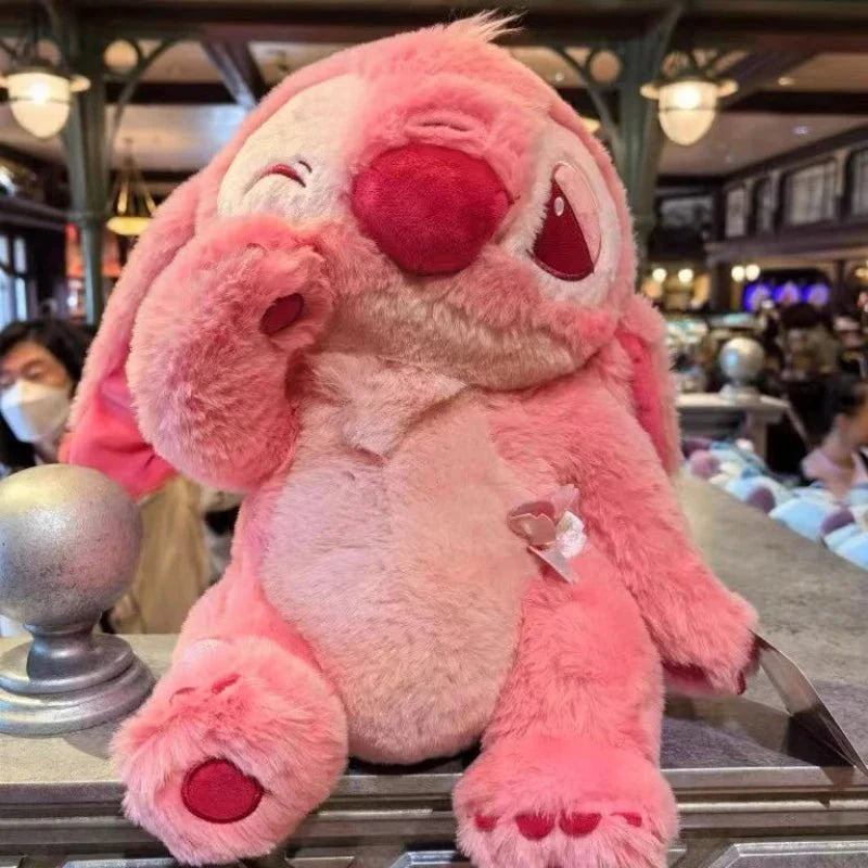 Stitch Lilou Pink – Peluche Brillante Édition Limitée 45cm - PELUCHOU