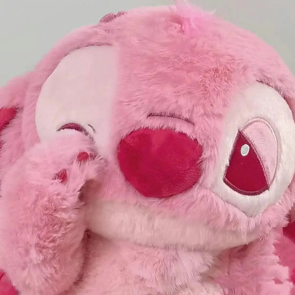 Stitch Lilou Pink – Peluche Brillante Édition Limitée 45cm - PELUCHOU