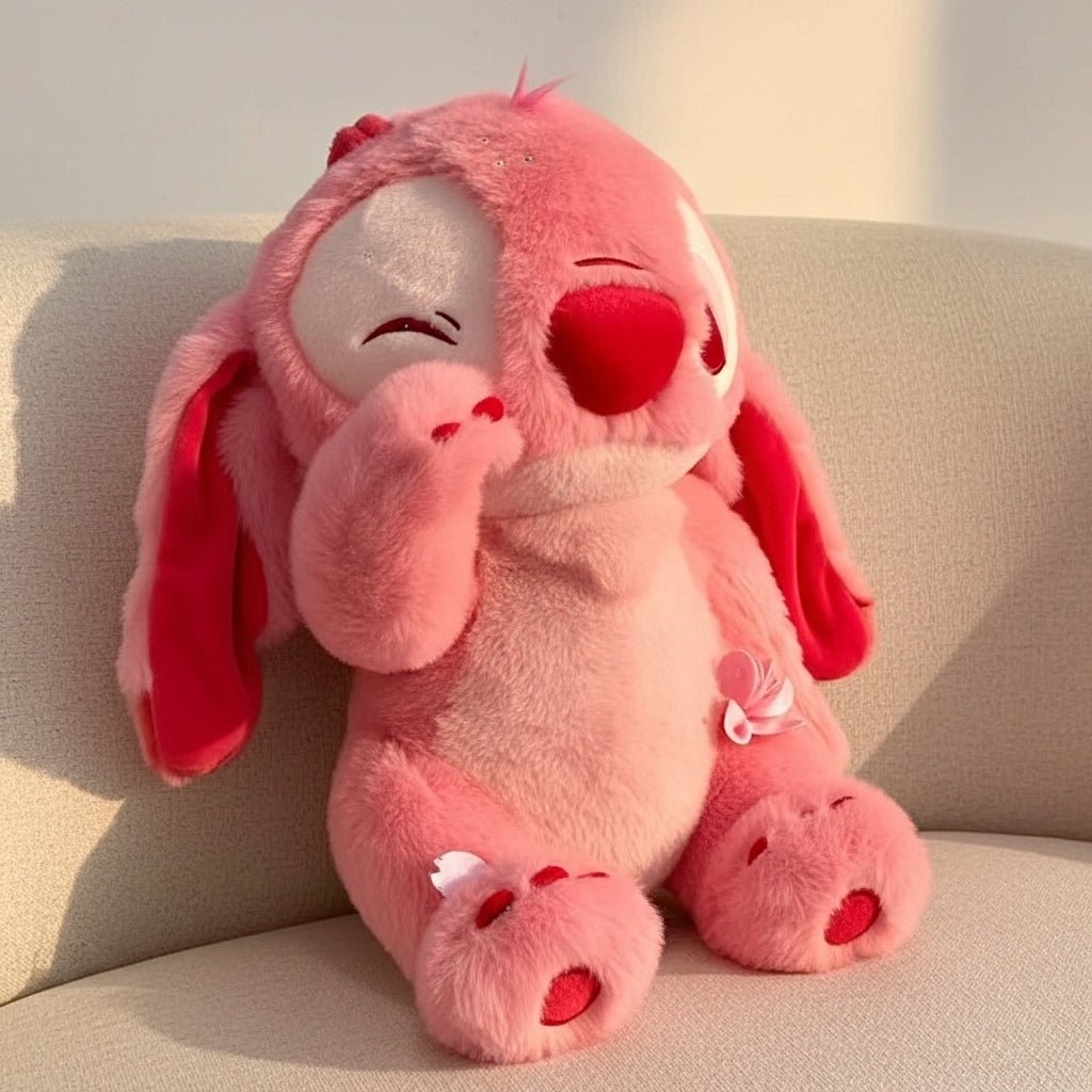 Stitch Lilou Pink – Peluche Brillante Édition Limitée 45cm - PELUCHOU